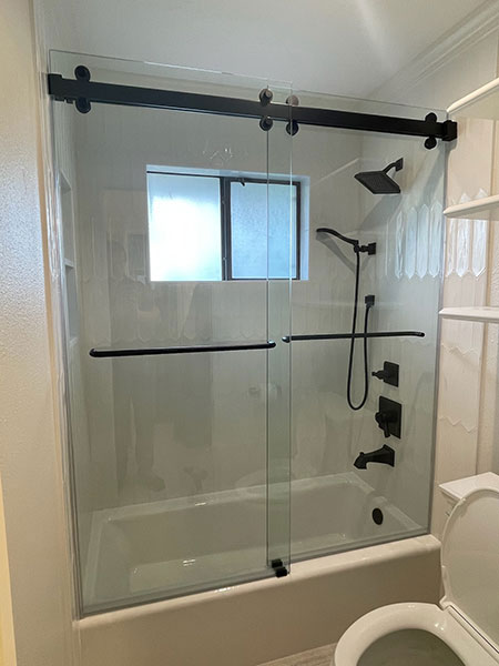 5-Piece Frameless Shower Slider