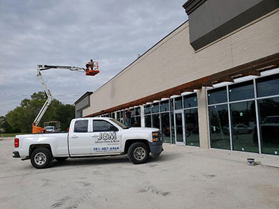 crystal rreek friendship center glass installation