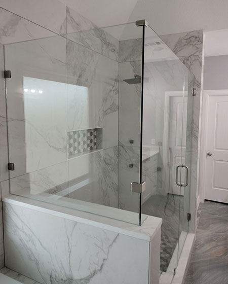 frameless shower glass enclosures