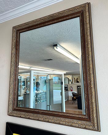 framed custom mirrors