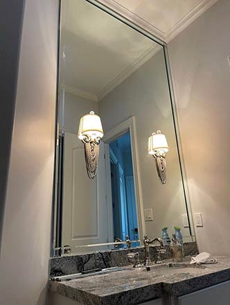 custom cut mirrors near Pasadena, Houston TX